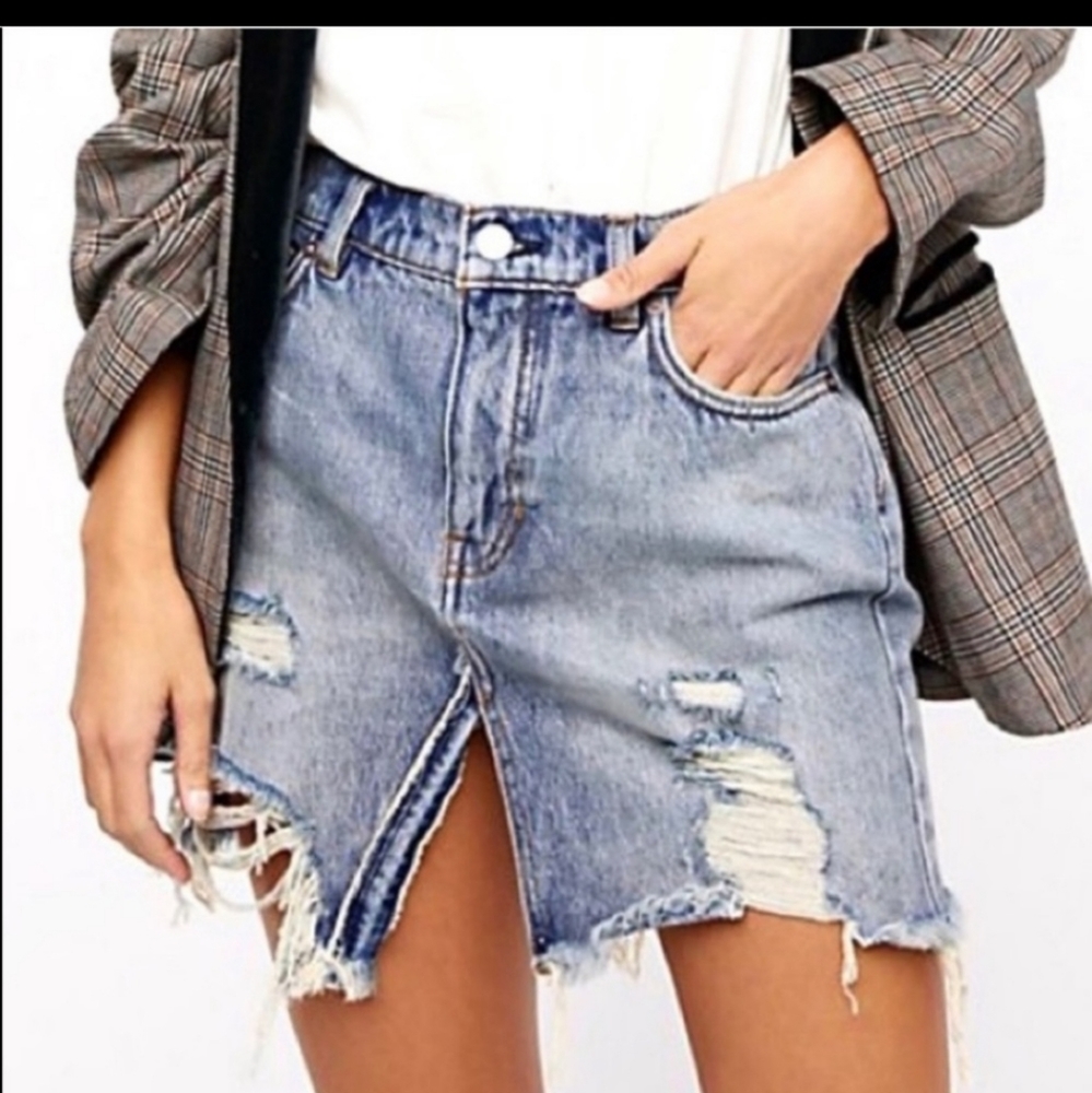 Jean skirt